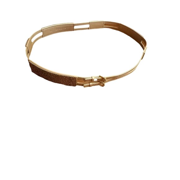 SWAROVSKI CRYSTAL Golden Beige BE BOP CELADON BELT 865291. Size S/M main image 4